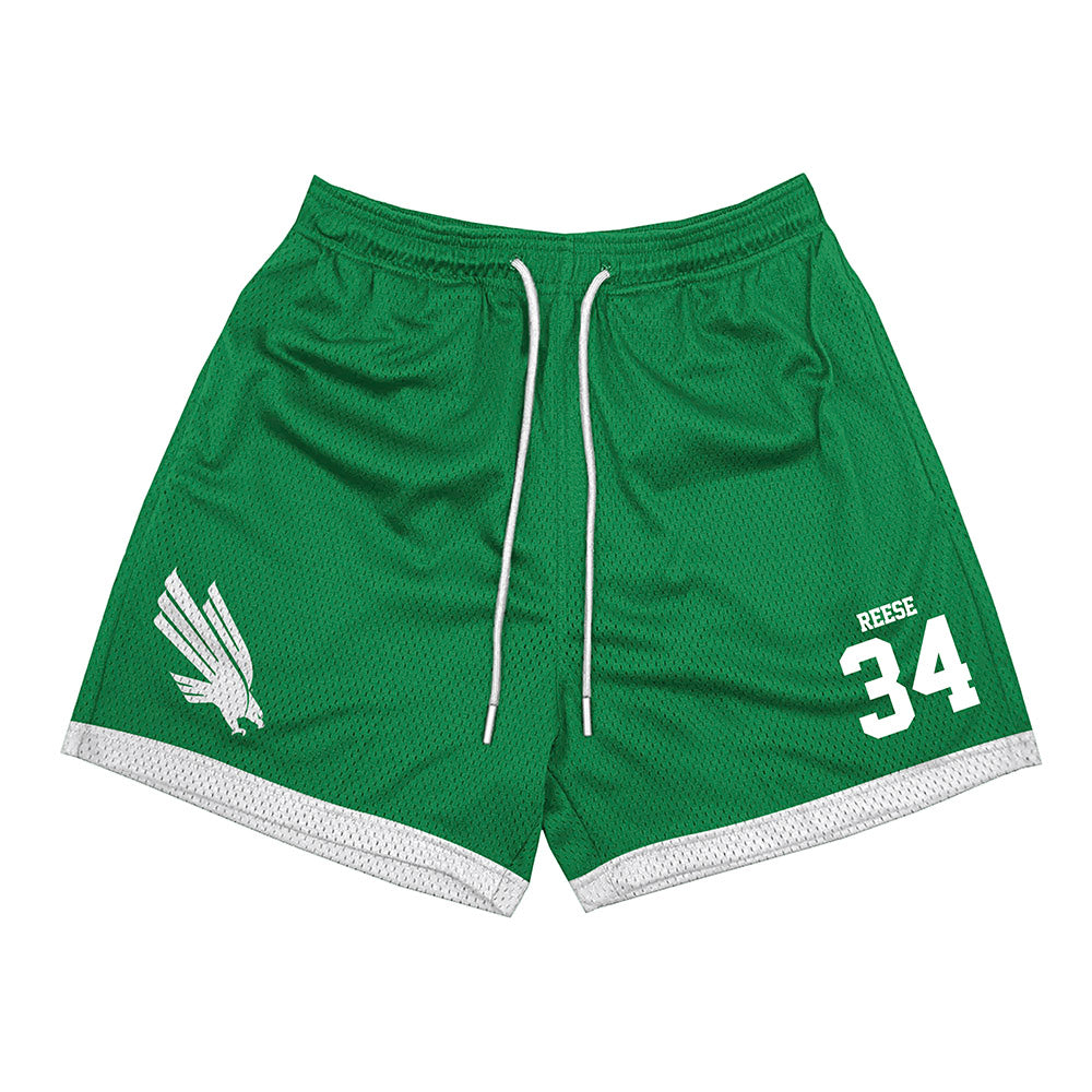 North Texas - NCAA Football : Brenden Reese - Green Shorts-0