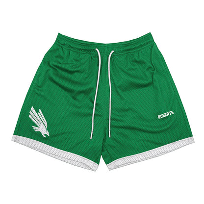 North Texas - NCAA Women's Track & Field : Ava Roberts - Green Shorts-0