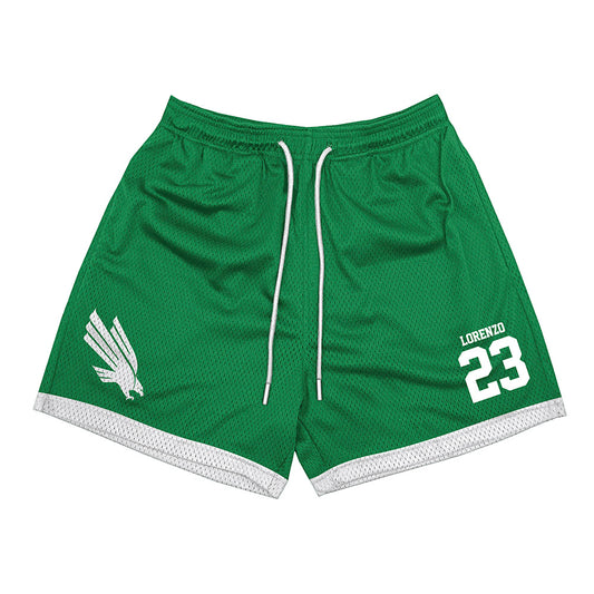 North Texas - NCAA Football : Christian Lorenzo - Green Shorts-0
