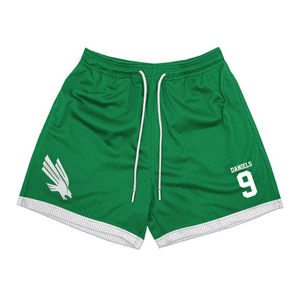 North Texas - NCAA Softball : Eva Daniels - Green Shorts-0