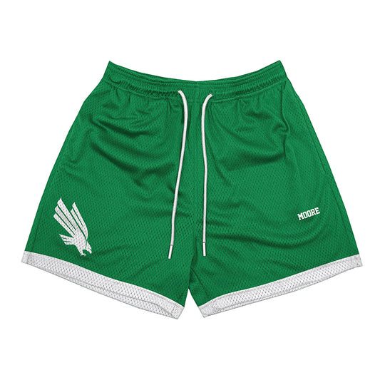 North Texas - NCAA Men's Track & Field : Tyler Moore - Green Shorts-0