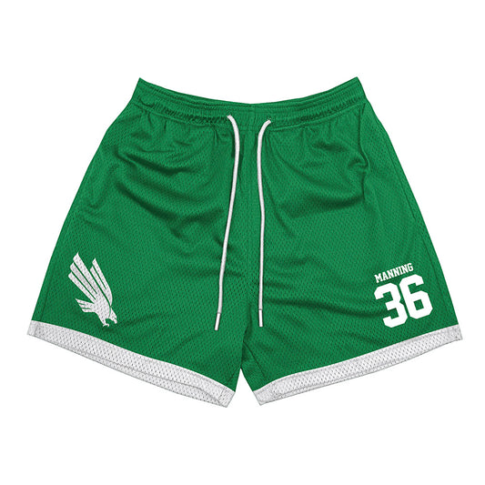 North Texas - NCAA Football : Jaden Manning - Green Shorts-0