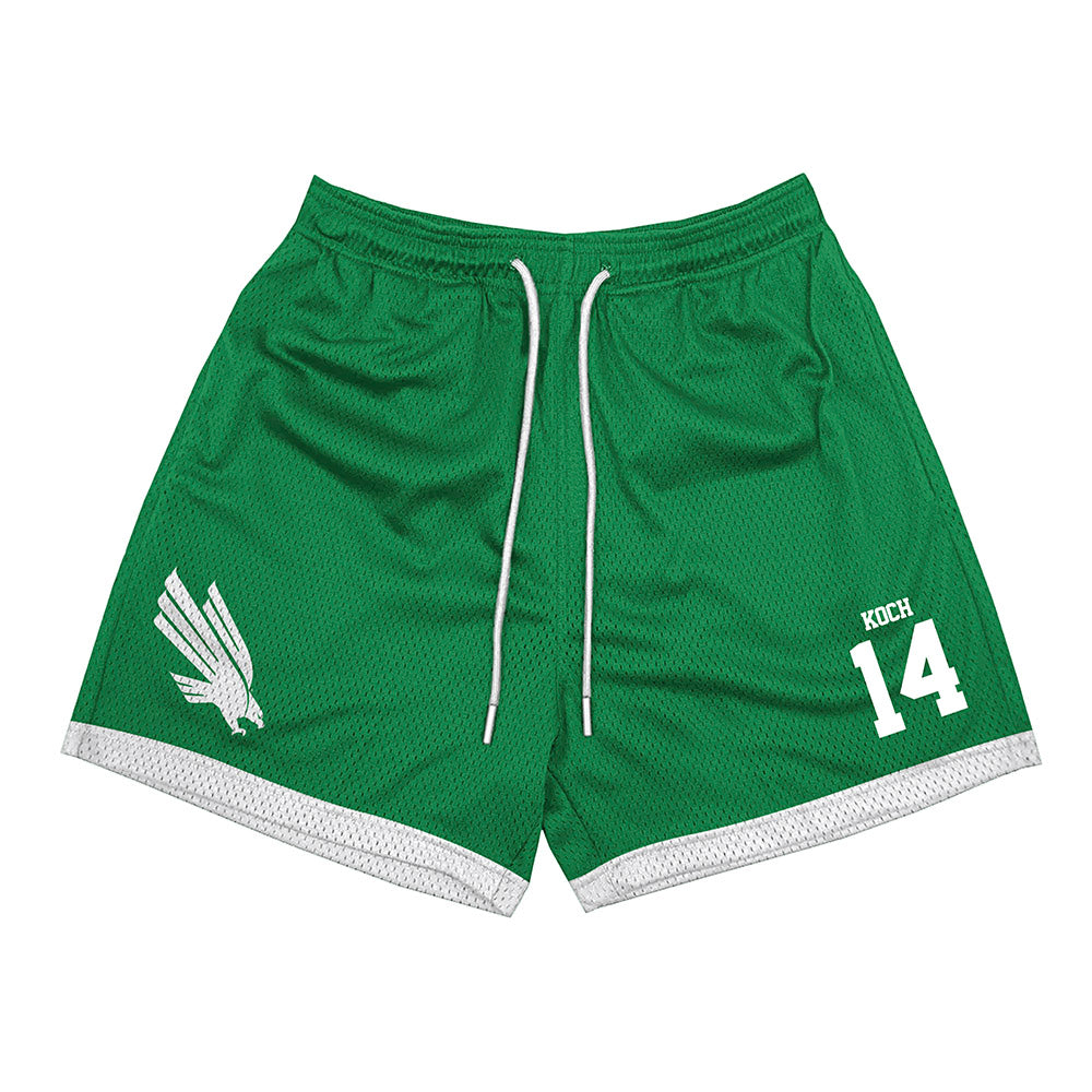 North Texas - NCAA Football : Kyle Koch - Green Shorts-0