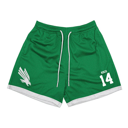 North Texas - NCAA Football : Kyle Koch - Green Shorts-0