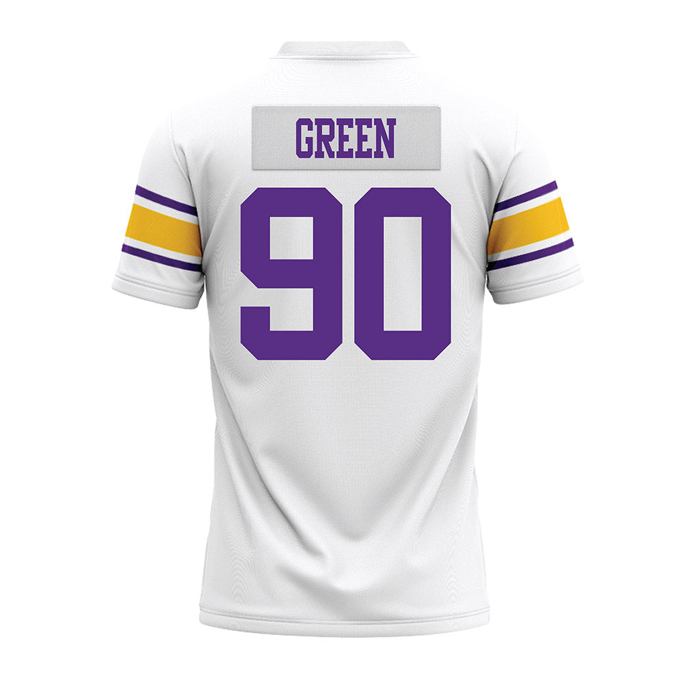 LSU - NCAA Football : Stephiylan Green - White Premium Football Jersey-1