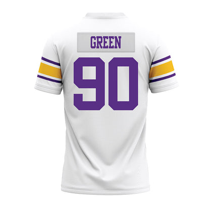 LSU - NCAA Football : Stephiylan Green - White Premium Football Jersey-1