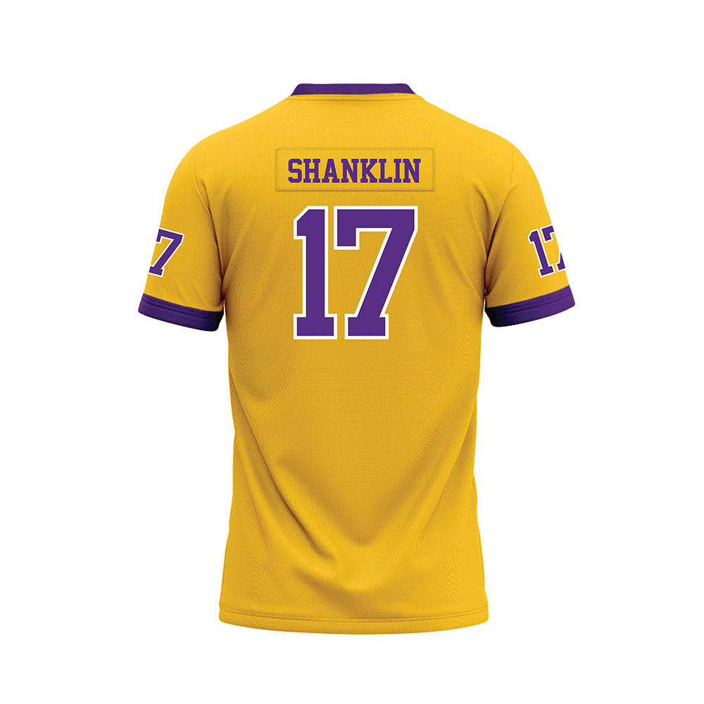 LSU - NCAA Football : Damien Shanklin - Gold Premium Football Jersey-1
