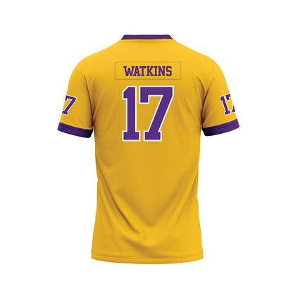LSU - NCAA Football : Winston Watkins - Gold Premium Football Jersey-1