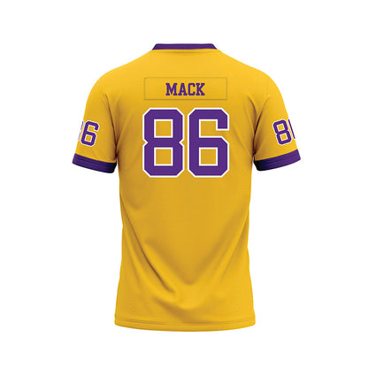 LSU - NCAA Football : Jabari Mack - Gold Premium Football Jersey-1
