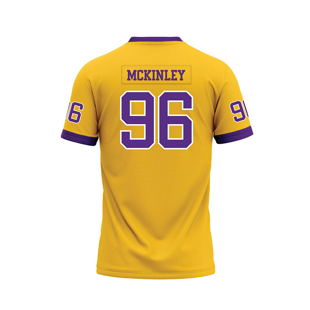 LSU - NCAA Football : Dominick McKinley - Gold Premium Football Jersey-1