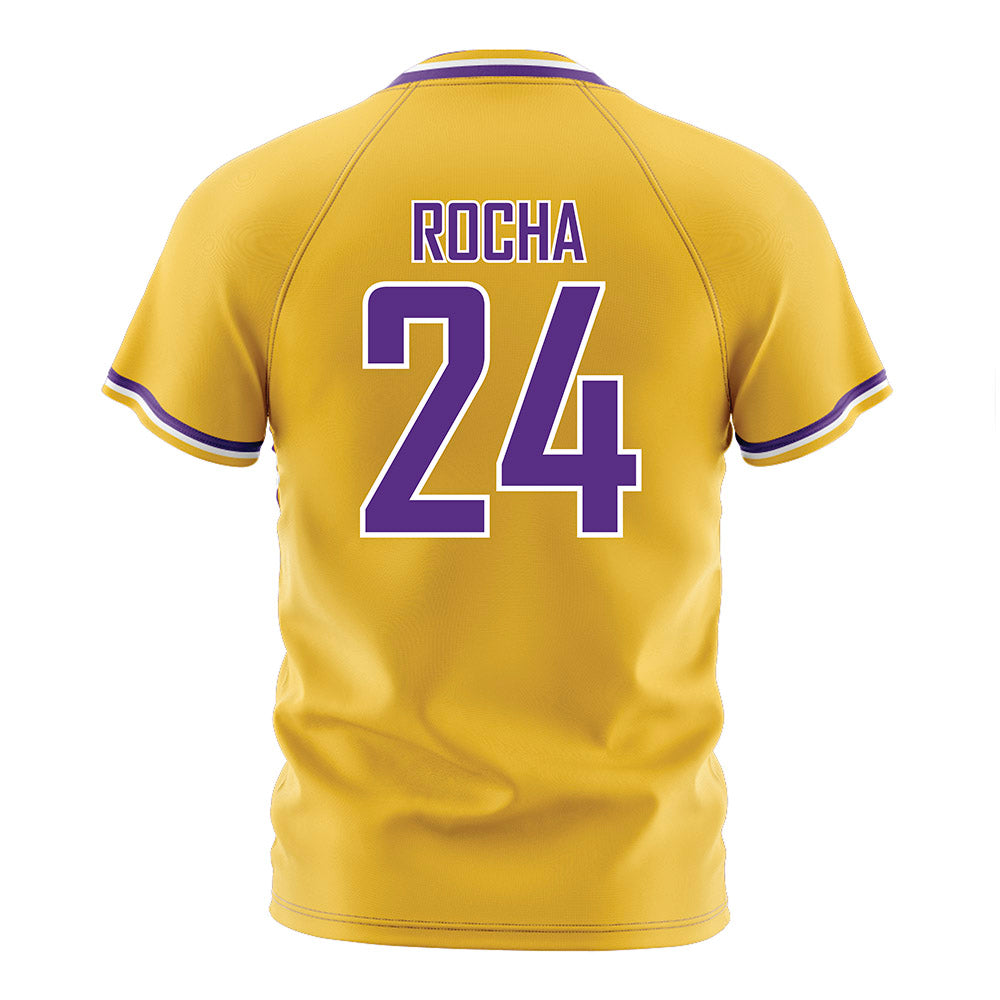 LSU - NCAA Women's Soccer : Kylee Rocha - Gold Soccer Jersey-1