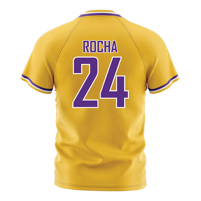 LSU - NCAA Women's Soccer : Kylee Rocha - Gold Soccer Jersey-1