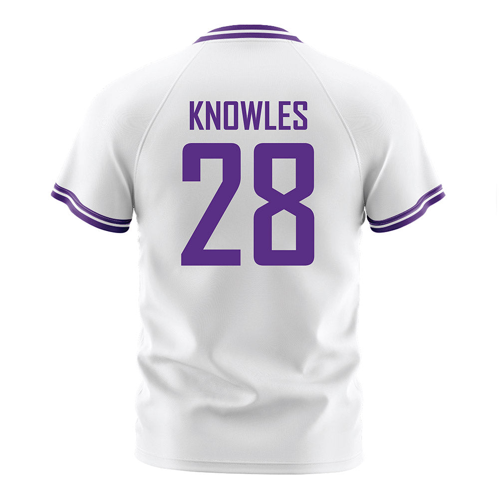 LSU - NCAA Women's Soccer : Brielyn Knowles - White Soccer Jersey-1