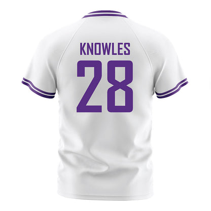 LSU - NCAA Women's Soccer : Brielyn Knowles - White Soccer Jersey-1