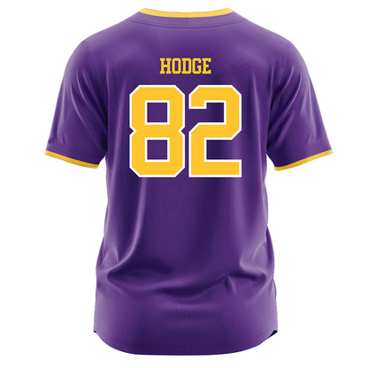 LSU - NCAA Softball : Avery Hodge - Purple Jersey-1