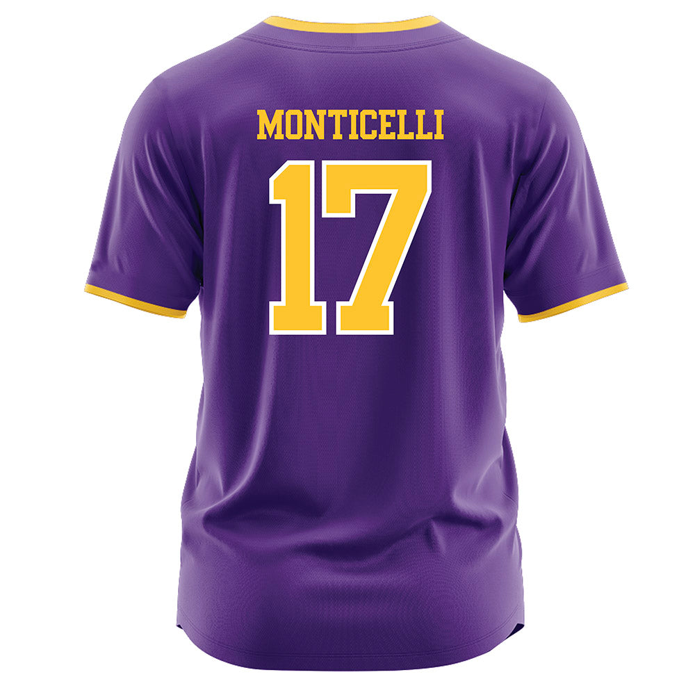 LSU - NCAA Softball : Paytn Monticelli - Purple Jersey-1
