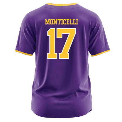 LSU - NCAA Softball : Paytn Monticelli - Purple Jersey-1