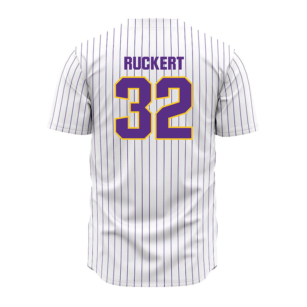 LSU - NCAA Baseball : Jack Ruckert - White Jersey-1