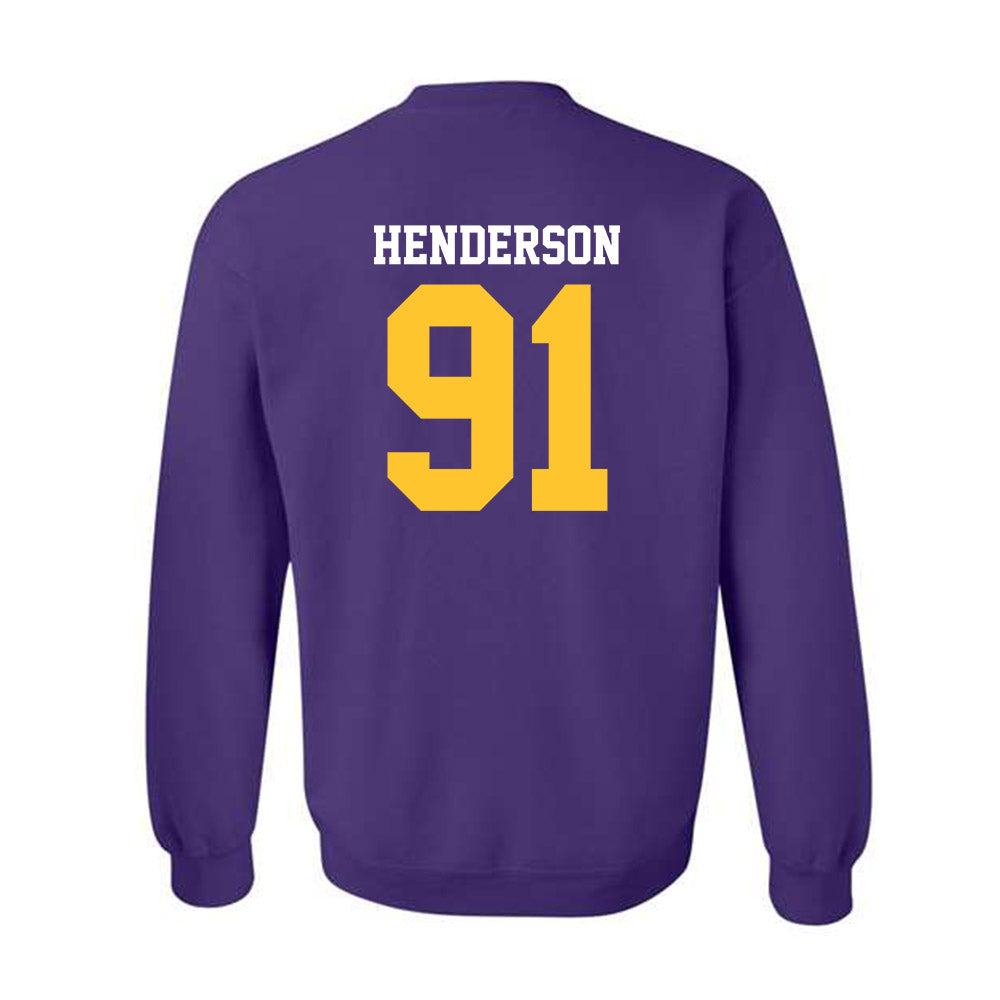 LSU - NCAA Football : Trenton Henderson - Sports Shersey Crewneck Sweatshirt-1