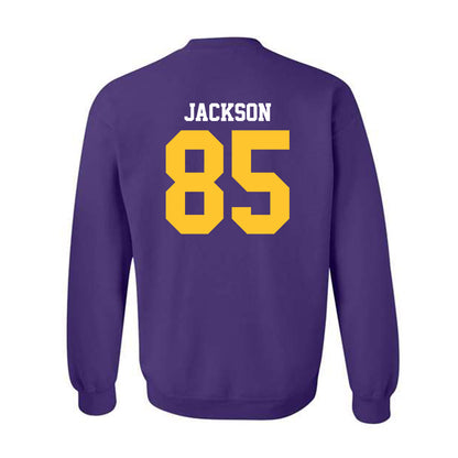 LSU - NCAA Football : Josh Jackson - Sports Shersey Crewneck Sweatshirt-1