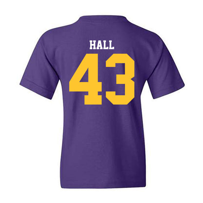 LSU - NCAA Football : Silas Hall - Sports Shersey Youth T-Shirt-1