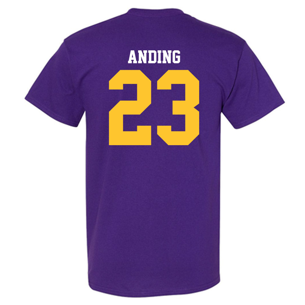 LSU - NCAA Football : Aidan Anding - Sports Shersey T-Shirt-1