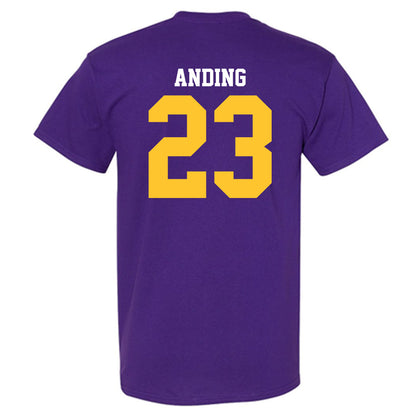 LSU - NCAA Football : Aidan Anding - Sports Shersey T-Shirt-1