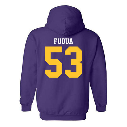 LSU - NCAA Football : Hayes Fuqua - Sports Shersey Hooded Sweatshirt-1