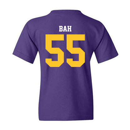 LSU - NCAA Football : Aliou Bah - Sports Shersey Youth T-Shirt-1