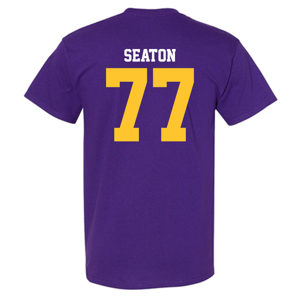 LSU - NCAA Football : Jordan Seaton - Sports Shersey T-Shirt-1
