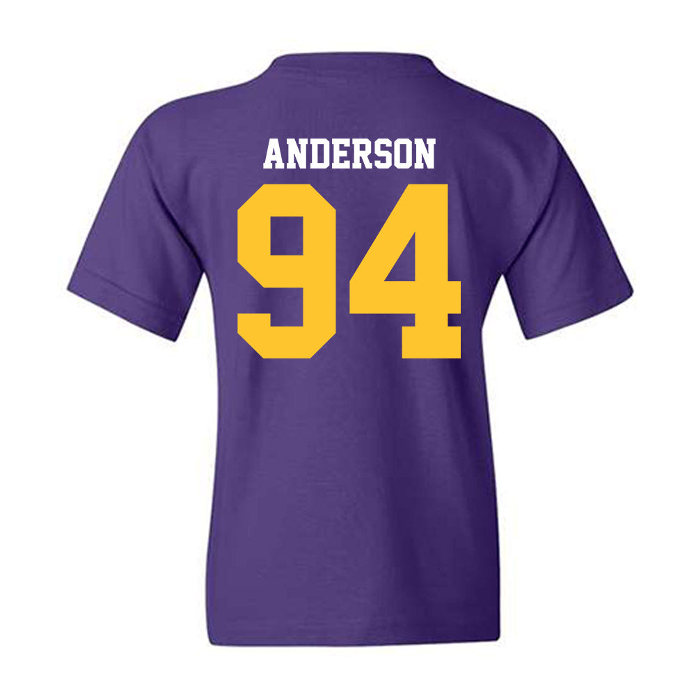 LSU - NCAA Football : Richard Anderson - Sports Shersey Youth T-Shirt-1