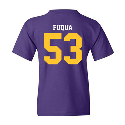 LSU - NCAA Football : Hayes Fuqua - Sports Shersey Youth T-Shirt-1