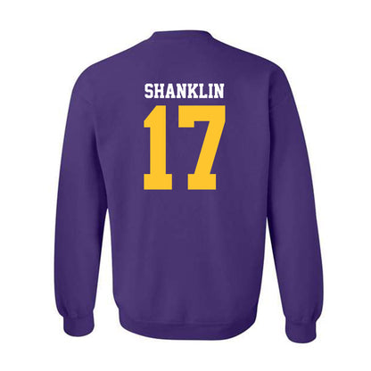 LSU - NCAA Football : Damien Shanklin - Sports Shersey Crewneck Sweatshirt-1