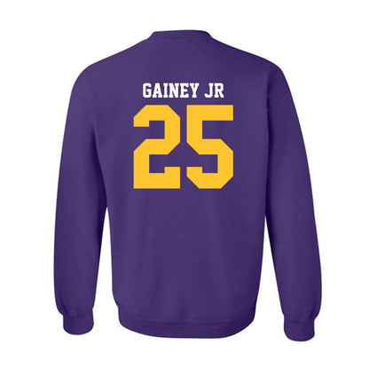 LSU - NCAA Football : Rod Gainey jr - Sports Shersey Crewneck Sweatshirt-1