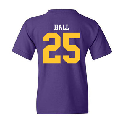 LSU - NCAA Football : Aiden Hall - Sports Shersey Youth T-Shirt-1