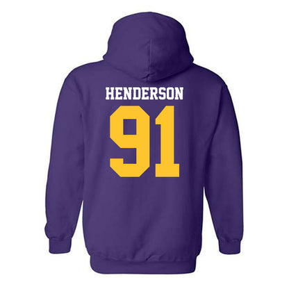 LSU - NCAA Football : Trenton Henderson - Sports Shersey Hooded Sweatshirt-1