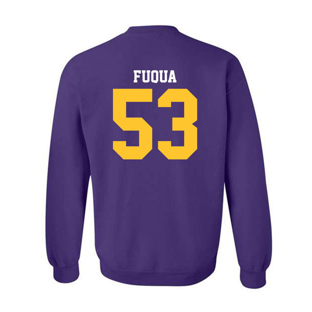 LSU - NCAA Football : Hayes Fuqua - Sports Shersey Crewneck Sweatshirt-1