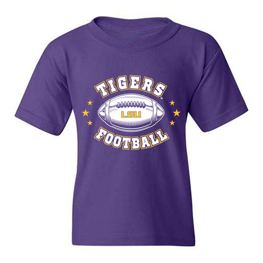 LSU - NCAA Football : Cayden Jones - Sports Shersey Youth T-Shirt-0