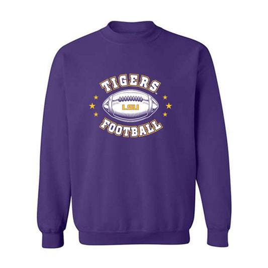 LSU - NCAA Football : Lamar Brown - Sports Shersey Crewneck Sweatshirt-0
