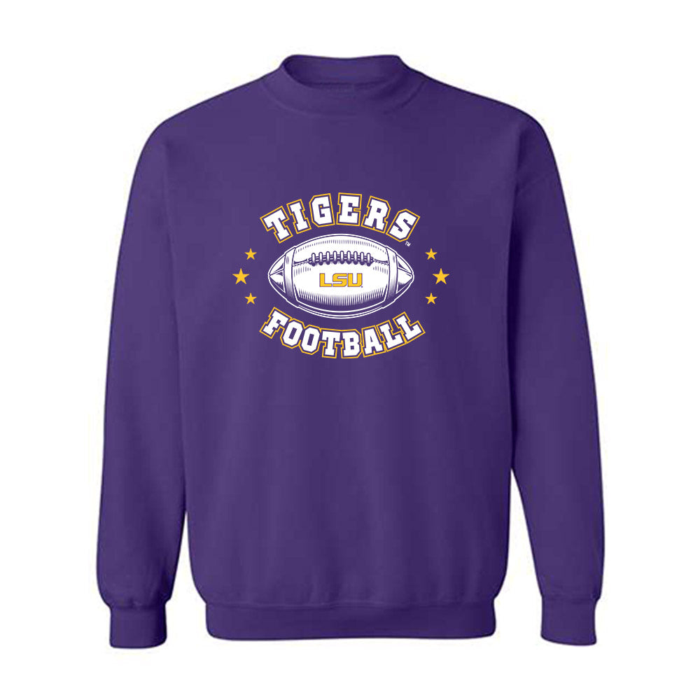 LSU - NCAA Football : Zach Weeks - Sports Shersey Crewneck Sweatshirt-0