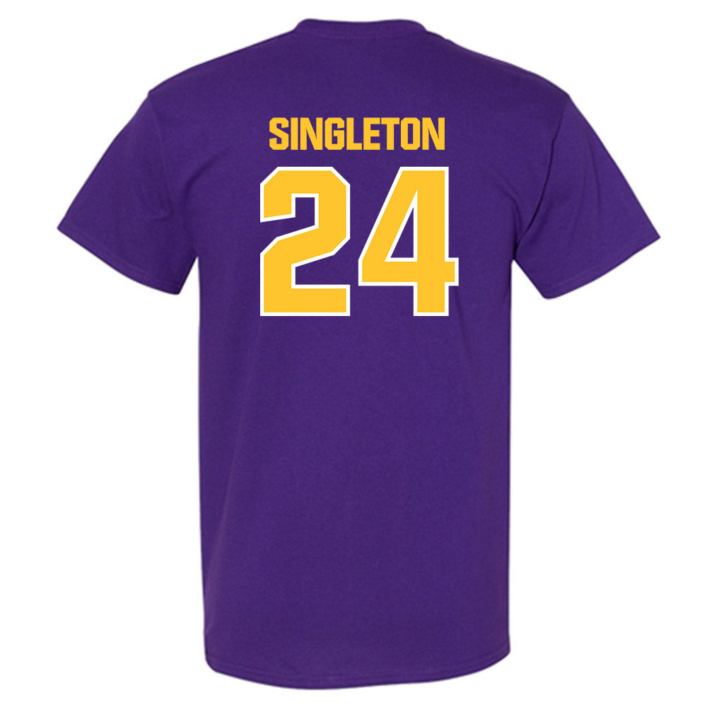 LSU - NCAA Football : Tylen Singleton - Sports Shersey T-Shirt-1