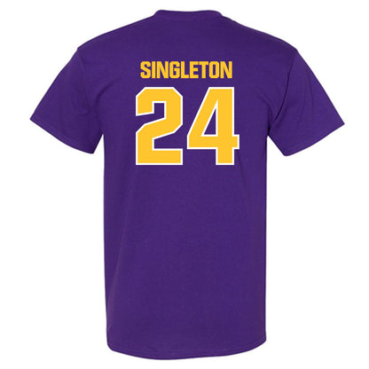 LSU - NCAA Football : Tylen Singleton - Sports Shersey T-Shirt-1