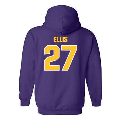 LSU - NCAA Football : Dezyrian Ellis - Sports Shersey Hooded Sweatshirt-1