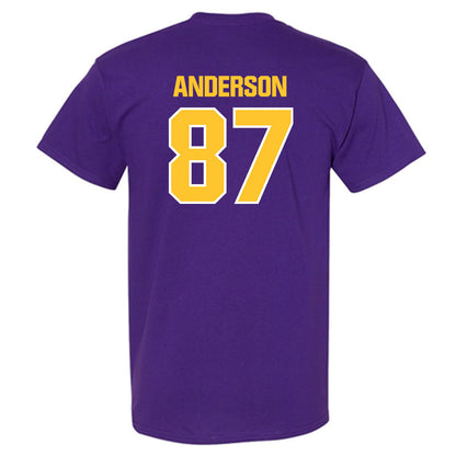 LSU - NCAA Football : JC Anderson - Sports Shersey T-Shirt-1