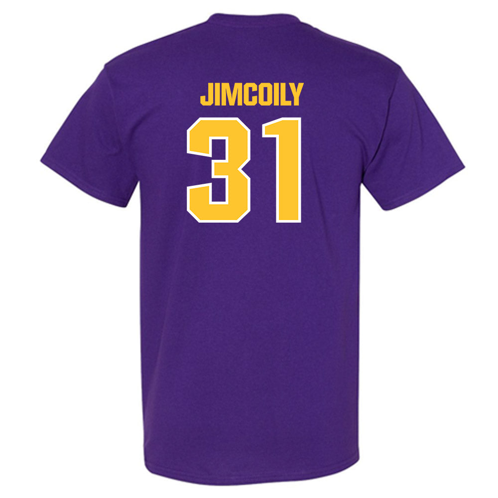 LSU - NCAA Football : CJ Jimcoily - Sports Shersey T-Shirt-1