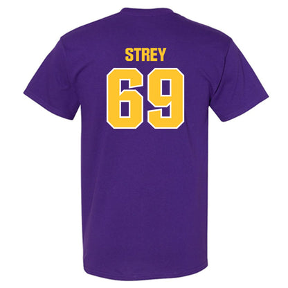 LSU - NCAA Football : Darrin Strey - Sports Shersey T-Shirt-1