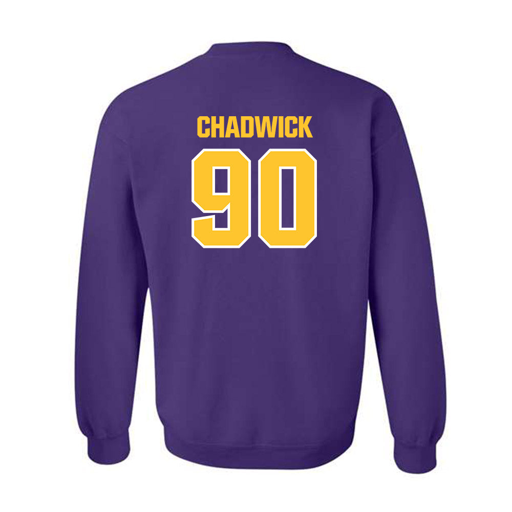 LSU - NCAA Football : Grant Chadwick - Sports Shersey Crewneck Sweatshirt-1