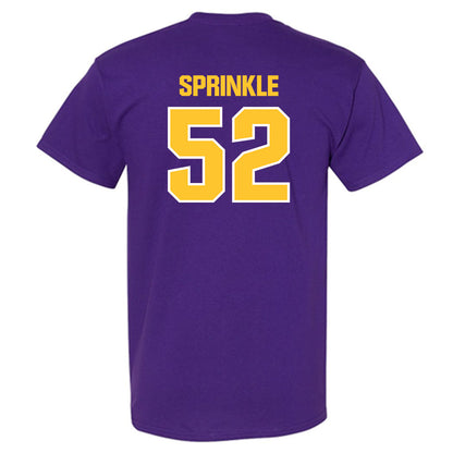 LSU - NCAA Football : Jaquan Sprinkle - Sports Shersey T-Shirt-1