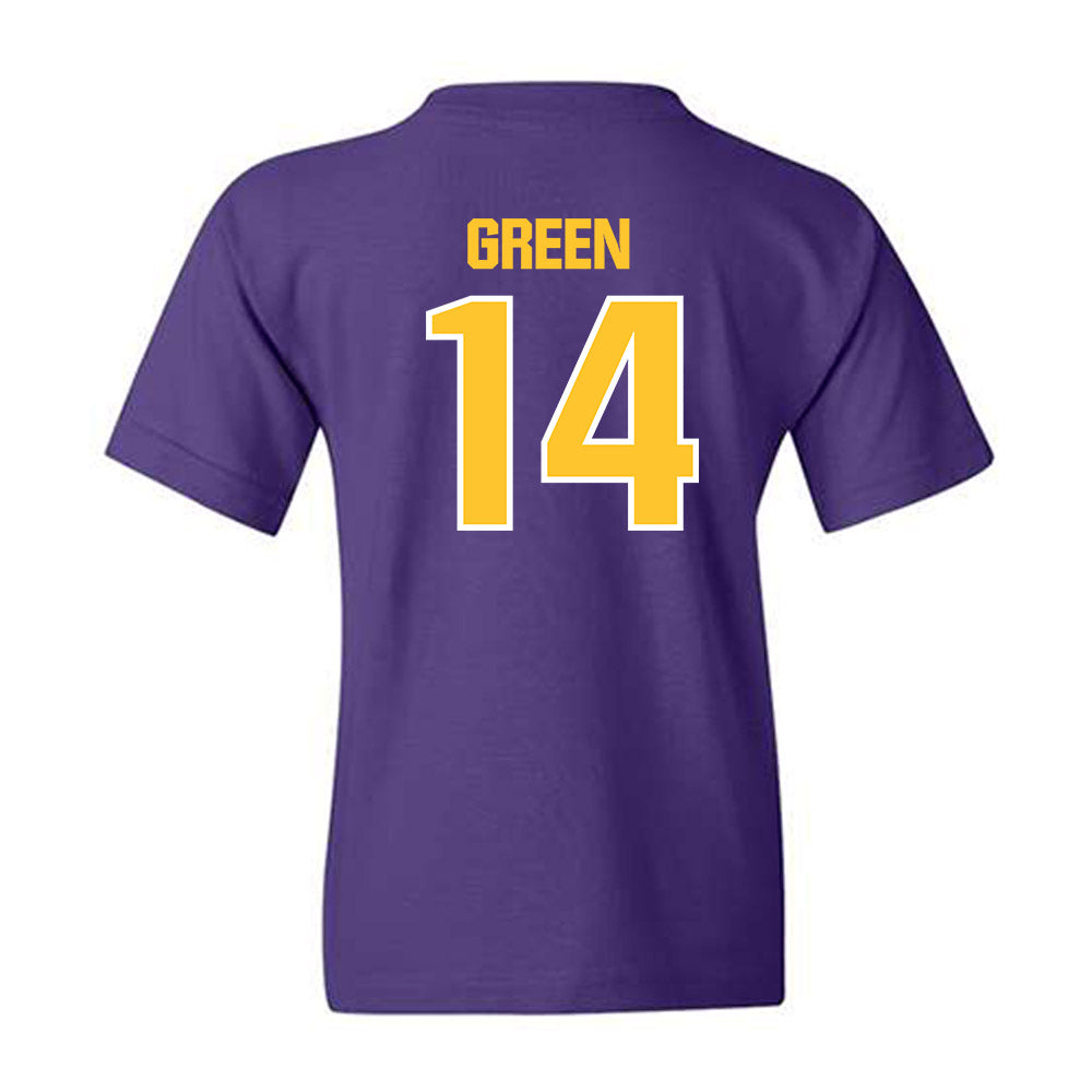LSU - NCAA Football : Trey'Dez Green - Sports Shersey Youth T-Shirt-1