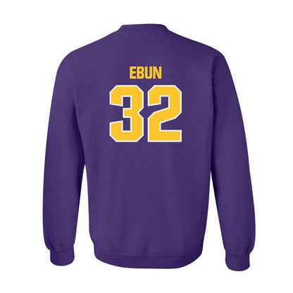 LSU - NCAA Football : Joseph Ebun - Sports Shersey Crewneck Sweatshirt-1